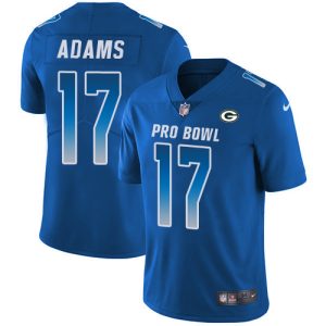 Amazing Gorgeous Packers #17 Davante Adams Royal Men's Stitched NFL Limited NFC 2019 Pro Bowl Jersey