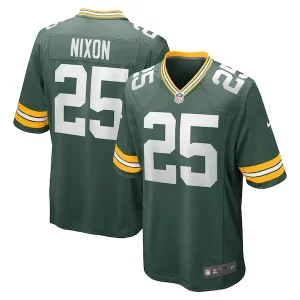 Amazing Keisean Nixon Green Bay Packers Nike Game Player Jersey Green