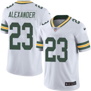 Awesome Elegant Packers #23 Jaire Alexander White Youth Stitched NFL Vapor Untouchable Limited Jersey