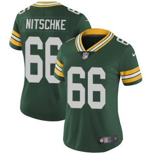 Awesome Magnificent Packers #66 Ray Nitschke Green Team Color Women's Stitched NFL Vapor Untouchable Limited Jersey