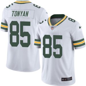 Awesome Trendy Fabulous Packers #85 Robert Tonyan White Youth Stitched NFL Vapor Untouchable Limited Jersey