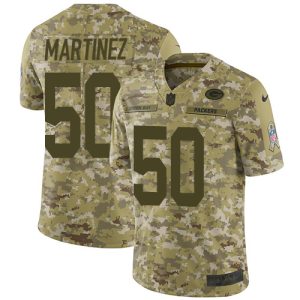Beautiful Packers #50 Blake Martinez Camo Youth Stitched NFL Limited 2018 Salute to Service Jersey