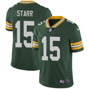 Brilliant Elegant Packers #15 Bart Starr Green Team Color Men's Stitched NFL Vapor Untouchable Limited Jersey