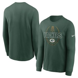 Brilliant Trendy Spectacular Green Bay Packers Icon Legend Performance Long Sleeve T Shirt Green