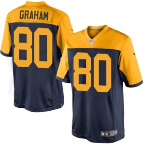 Brilliant Unique Cool Packers #80 Jimmy Graham Navy Blue Alternate Youth Stitched NFL New Limited Jersey