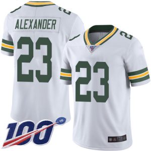 Charming Fabulous Elegant Packers #23 Jaire Alexander White Youth Stitched NFL 100th Season Vapor Limited Jersey