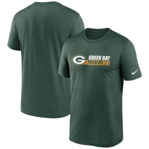 Charming Green Bay Packers Fan Gear Team Conference Legend Performance T Shirt Green