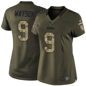 Charming Handy Graceful Packers #9 Christian Watson Green Women's Stitched NFL Limited 2015 Salute to Service Jersey
