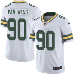 Charming Packers #90 Lukas Van Ness White Youth Stitched NFL Vapor Untouchable Limited Jersey