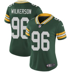 Charming Packers #96 Muhammad Wilkerson Green Team Color Women's Stitched NFL Vapor Untouchable Limited Jersey