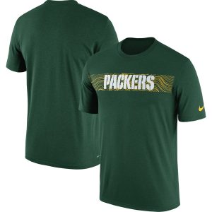 Classy Cool Green Bay Packers Sideline Seismic Legend Performance T Shirt Green