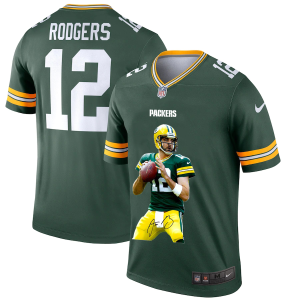 Classy Delightful Green Bay Packers #12 Aaron Rodgers Men's Player Signature Moves Vapor Limited NFL Jersey Green