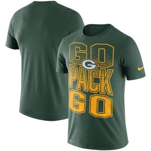 Classy Elegant Fantastic Green Bay Packers Local Verbiage Performance T Shirt Green
