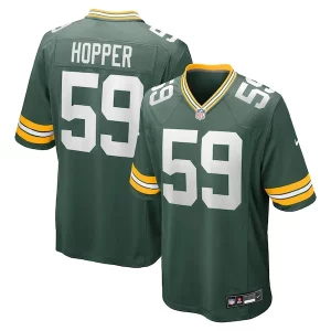 Classy Graceful Ty'Ron Hopper Green Bay Packers Nike Game Jersey Green