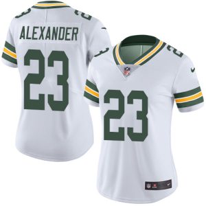 Classy Packers #23 Jaire Alexander White Women's Stitched NFL Vapor Untouchable Limited Jersey