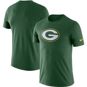Classy Unique Green Bay Packers Essential Logo Dri FIT Cotton T Shirt Green