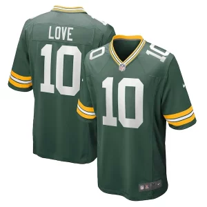 Comfortable Classy Jordan Love Green Bay Packers Nike Game Jersey Green