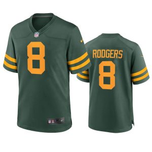 Comfortable Cool Awesome Green Bay Packers #8 Amari Rodgers Men's Alternate Game Player NFL Jersey Green