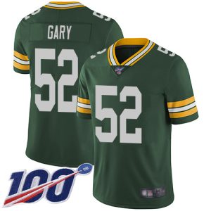 Comfortable Packers #52 Rashan Gary Green Team Color Men's Stitched NFL 100th Season Vapor Limited Jersey