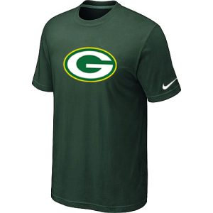 Comfortable Stunning Green Bay Packers Sideline Legend Authentic Logo Dri FIT NFL T Shirt Dark Green