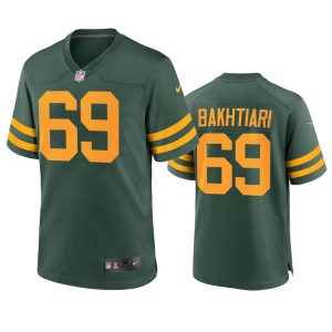 Comfortable Terrific Beautiful Green Bay Packers #69 David Bakhtiari Men's Alternate Game Player NFL Jersey Green