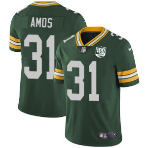 Cool Brilliant Packers #31 Adrian Amos Green Team Color Men's 100th Season Stitched NFL Vapor Untouchable Limited Jersey