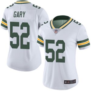 Cool Packers #52 Rashan Gary White Women's Stitched NFL Vapor Untouchable Limited Jersey
