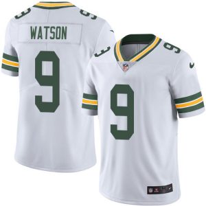 Delightful Packers #9 Christian Watson White Youth Stitched NFL Vapor Untouchable Limited Jersey
