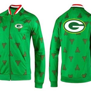 Elegant Exciting Classy NFL Green Bay Packers Team Logo Jacket Green_2