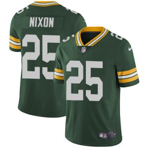 Elegant Fabulous Packers #25 Keisean Nixon Green Team Color Youth Stitched NFL Vapor Untouchable Limited Jersey
