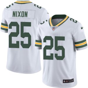 Elegant Handy Luxurious Packers #25 Keisean Nixon White Youth Stitched NFL Vapor Untouchable Limited Jersey