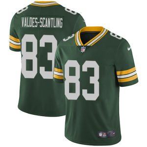 Exciting Beautiful Packers #83 Marquez Valdes Scantling Green Team Color Men's Stitched NFL Vapor Untouchable Limited Jersey