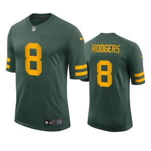 Exciting Green Bay Packers #8 Amari Rodgers Men's Alternate Vapor Limited Player NFL Jersey Green