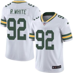Exciting Packers #92 Reggie White White Men's Stitched NFL Vapor Untouchable Limited Jersey
