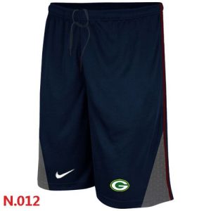 Fabulous Awesome Practical NFL Green Bay Packers Classic Shorts Dark Blue