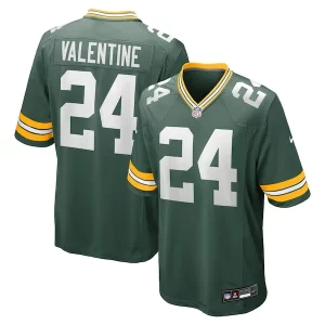 Fabulous Carrington Valentine Green Bay Packers Nike Game Jersey Green