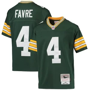 Fabulous Cool Incredible Brett Favre Green Bay Packers Youth 1996 Retired Player Legacy Jersey Green