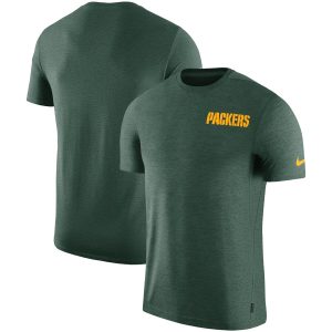 Fabulous Handy Brilliant Green Bay Packers On Field Coaches UV Performance T Shirt Green