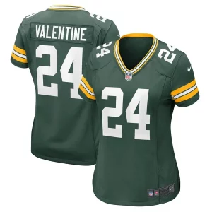 Fantastic Graceful Carrington Valentine Green Bay Packers Nike Women's Game Jersey Green