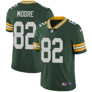 Fantastic Packers #82 J'Mon Moore Green Team Color Men's Stitched NFL Vapor Untouchable Limited Jersey