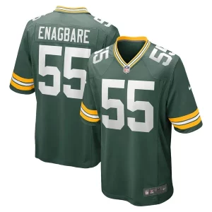 Gorgeous Beautiful Brilliant Kingsley Enagbare Green Bay Packers Nike Game Player Jersey Green