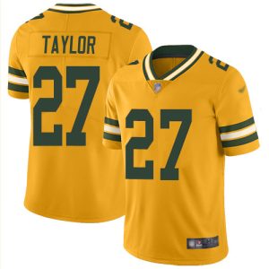 Gorgeous Pretty Outstanding Packers #27 Patrick Taylor Gold Men's Stitched NFL Limited Inverted Legend Jersey