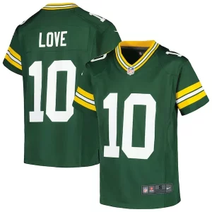 Graceful Smart Trendy Jordan Love Green Bay Packers Nike Youth Game Jersey Green