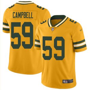 Handy Fantastic Impressive Packers #59 De'Vondre Campbell Gold Youth Stitched NFL Limited Inverted Legend Jersey