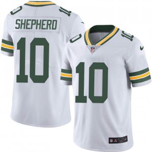 Handy Packers #10 Darrius Shepherd White Youth Stitched NFL Vapor Untouchable Limited Jersey