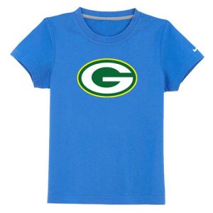 Impressive Modern Perfect Green Bay Packers Sideline Legend Authentic Logo Youth T Shirt Light Blue