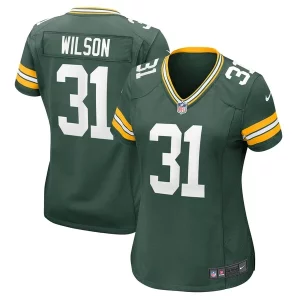 Incredible Classy Perfect Emanuel Wilson Green Bay Packers Nike Women's Game Jersey Green