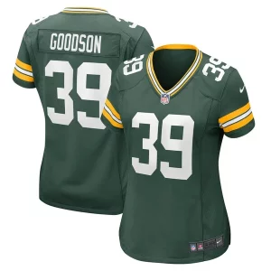 Incredible Classy Tyler Goodson Green Bay Packers Nike Women's Game Player Jersey Green