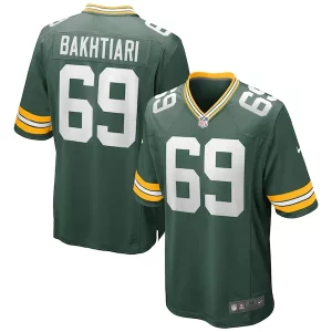 Incredible Gorgeous Modern David Bakhtiari Green Bay Packers Nike Game Jersey Green