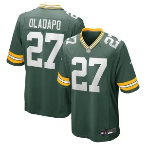 Incredible Superb Outstanding Kitan Oladapo Green Bay Packers Nike Game Jersey Green
